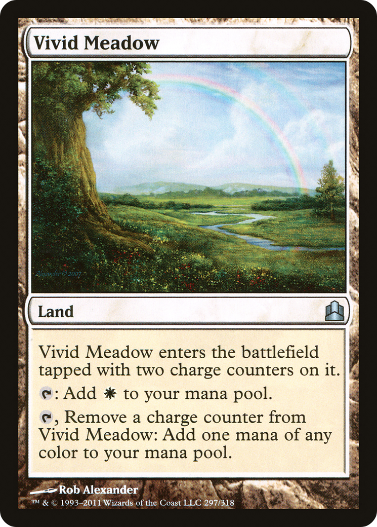 {C} Vivid Meadow [Commander 2011][CMD 297]