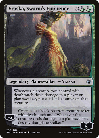 {C} Vraska, Swarm's Eminence [War of the Spark][WAR 236]