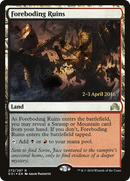 {R} Foreboding Ruins [Shadows over Innistrad Prerelease Promos][PR SOI 272]