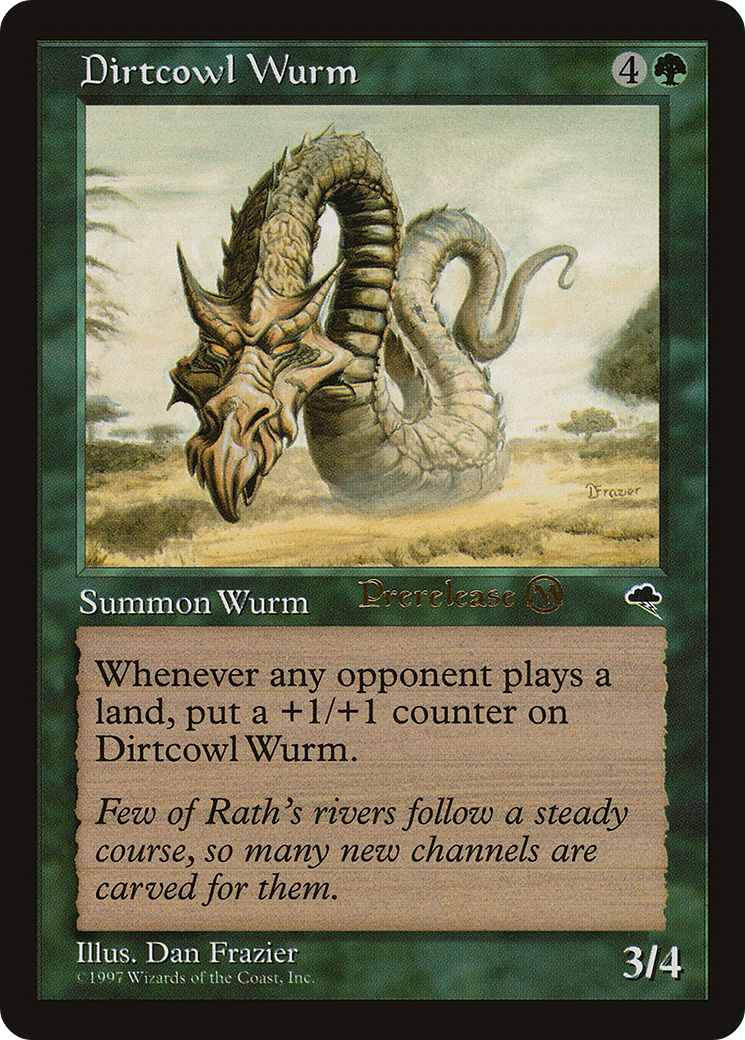 {R} Dirtcowl Wurm [Tempest Promos][PA TMP 221] - Misty Mountain Games