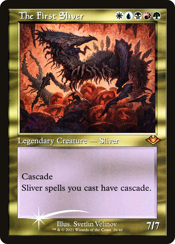 {R} The First Sliver (Retro) [Modern Horizons 2][RF MH1 026]