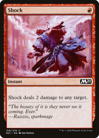 {C} Shock [Core Set 2021][M21 159]
