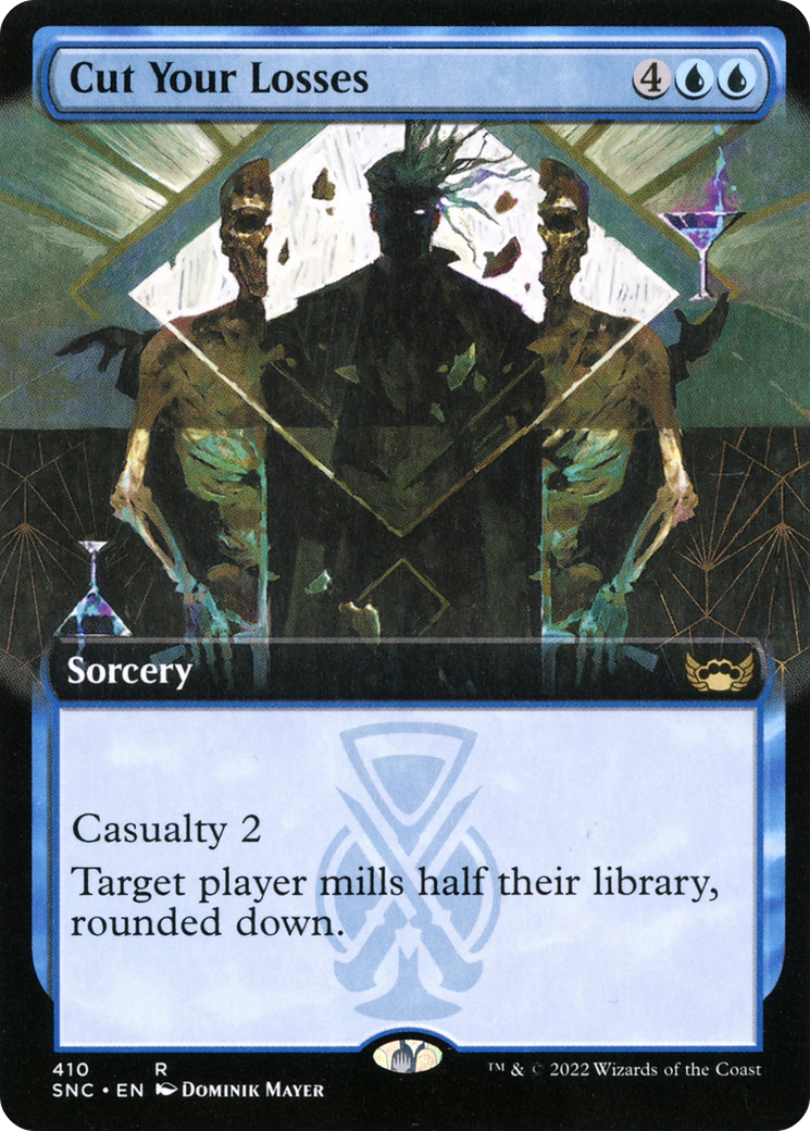 {R} Cut Your Losses (Extended Art) [Streets of New Capenna][SNC 410]