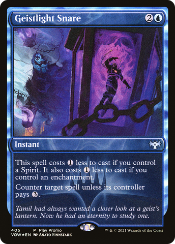 {C} Geistlight Snare (Play Promo) [Innistrad: Crimson Vow][PA VOW 405]