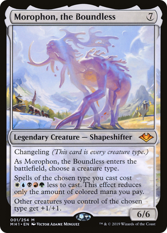 {R} Morophon, the Boundless (Promo Pack) [Modern Horizons Promos][PP MID 001]