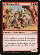 {C} Goblin Warchief (Elves vs. Goblins) [Duel Decks Anthology][EVG 042]