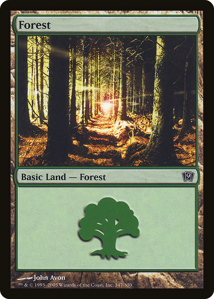 {B}[9ED 347] Forest (347) [Ninth Edition]