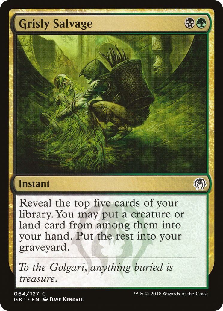 {C} Grisly Salvage [Guilds of Ravnica Guild Kit][GK1 064]