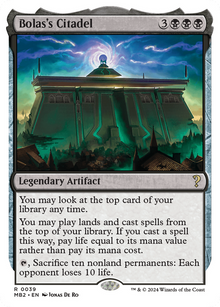 {R} Bolas's Citadel (White Border) [Mystery Booster 2][MB2 039]