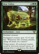 {R} Bear Umbra [Kamigawa: Neon Dynasty Commander][NEC 113]