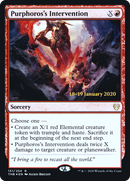 {R} Purphoros's Intervention [Theros Beyond Death Prerelease Promos][PR THB 151]
