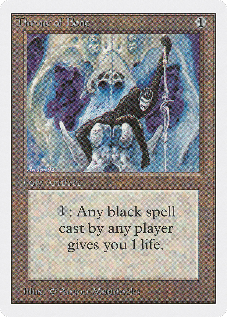 {C} Throne of Bone [Unlimited Edition][2ED 274] - Misty Mountain Games