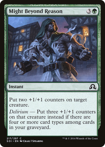 {C} Might Beyond Reason [Shadows over Innistrad][SOI 217]