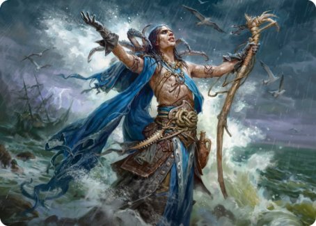 {A} Lier, Disciple of the Drowned Art Card [Innistrad: Midnight Hunt Art Series][AMID 025]
