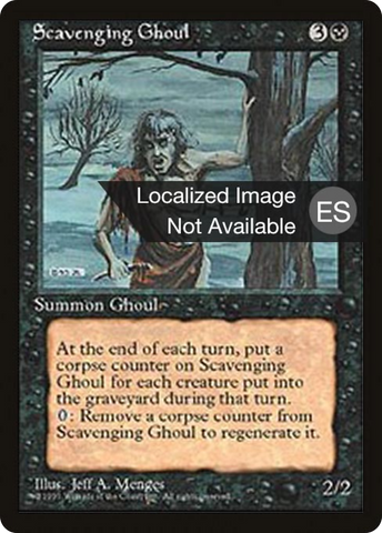 {F} Scavenging Ghoul [Fourth Edition (Foreign Black Border)][FBB 4ED 159]