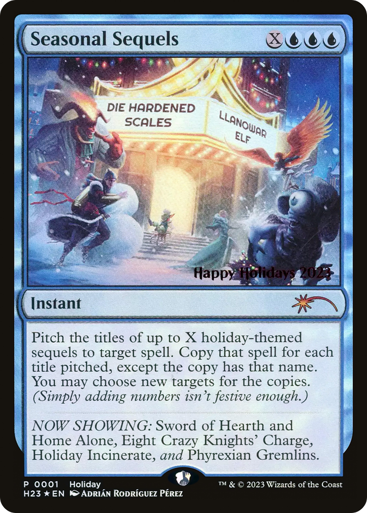 {R} Seasonal Sequels [Happy Holidays][PA HHO 001]