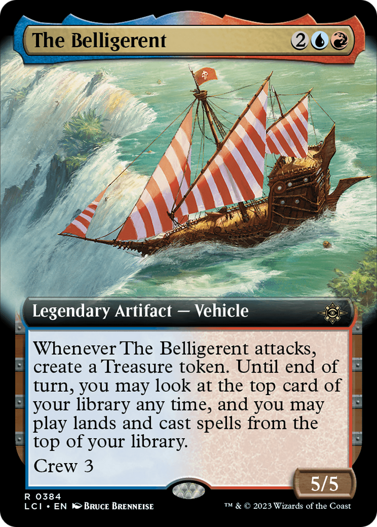 {@R} The Belligerent (Extended Art) [The Lost Caverns of Ixalan][LCI 384]