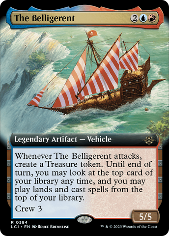 {@R} The Belligerent (Extended Art) [The Lost Caverns of Ixalan][LCI 384]