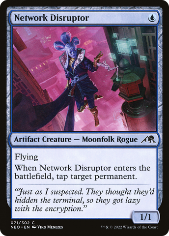 {C} Network Disruptor [Kamigawa: Neon Dynasty][NEO 071]