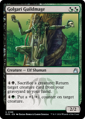 {C} Golgari Guildmage [Ravnica Remastered][RVR 188]