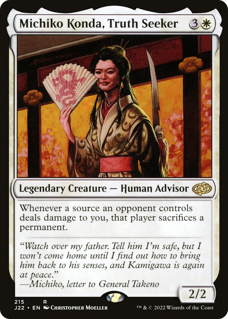 {R} Michiko Konda, Truth Seeker [Jumpstart 2022][J22 215]