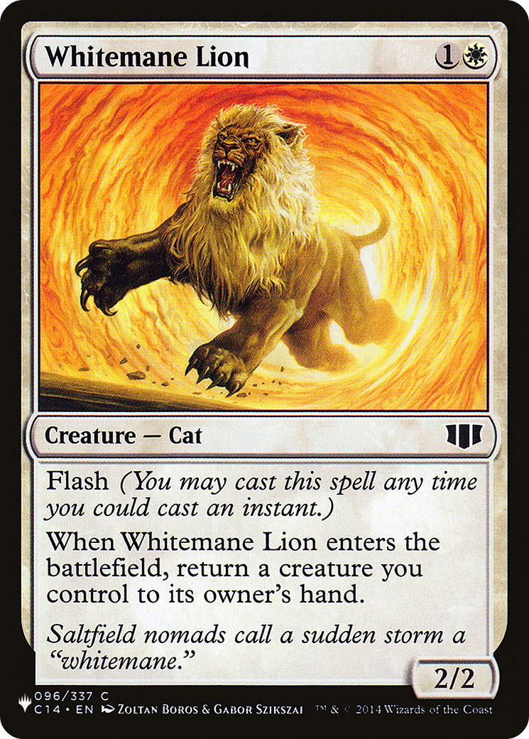 Whitemane Lion (C14) [LIST 096/337]
