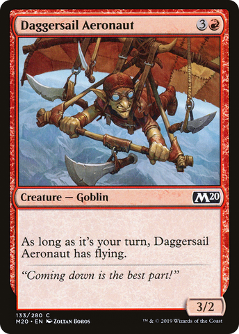 {C} Daggersail Aeronaut [Core Set 2020][M20 133]