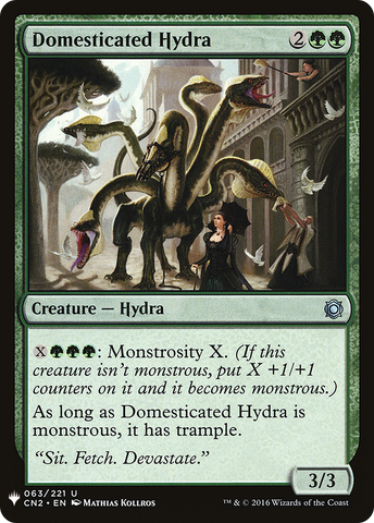 {C} Domesticated Hydra [Mystery Booster][LS CN2 063]