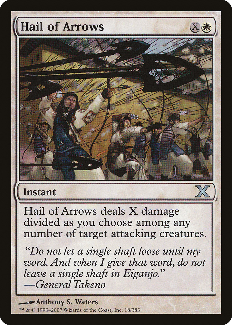 {C} Hail of Arrows [Tenth Edition][10E 018]