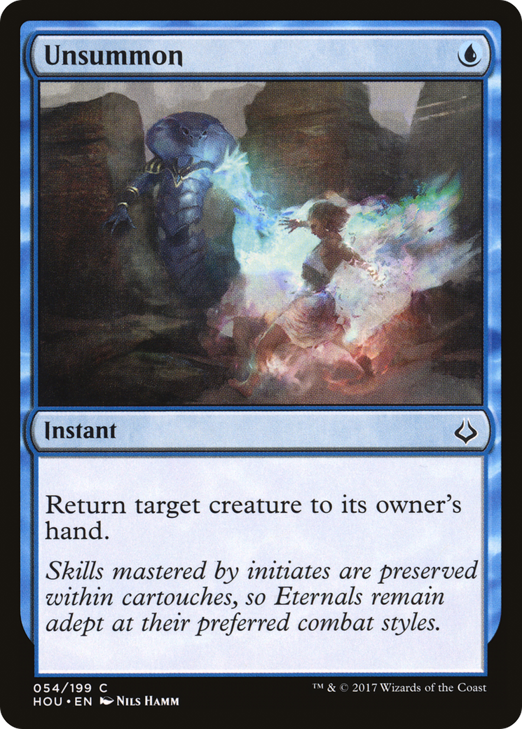 {C} Unsummon [Hour of Devastation][HOU 054]