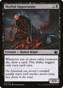 {C} Morbid Opportunist [Innistrad: Midnight Hunt][MID 113]