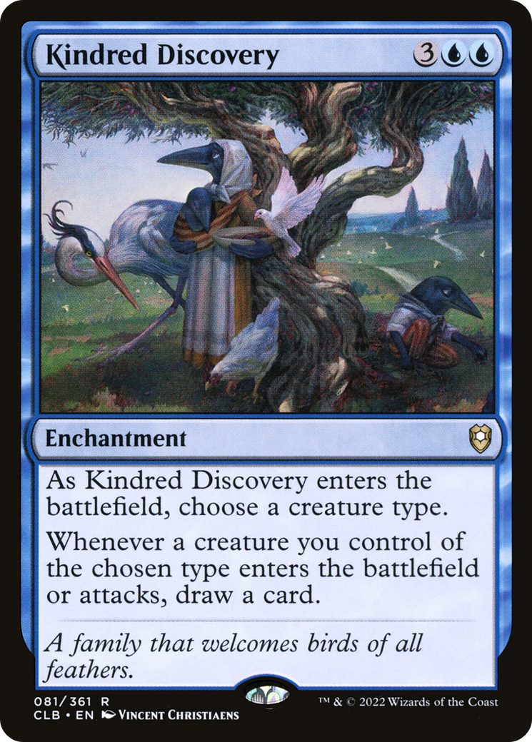 {R} Kindred Discovery [Commander Legends: Battle for Baldur's Gate][CLB 081]