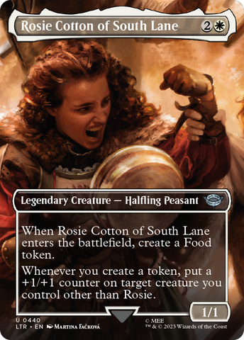 {C} Rosie Cotton of South Lane (Borderless Alternate Art) [The Lord of the Rings: Tales of Middle-Earth][LTR 440]