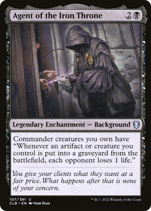 {C} Agent of the Iron Throne [Commander Legends: Battle for Baldur's Gate][CLB 107]