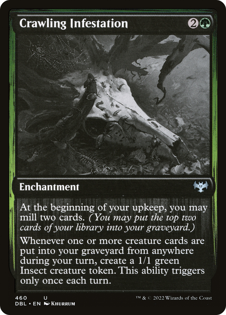 {C} Crawling Infestation [Innistrad: Double Feature][DBL 460]