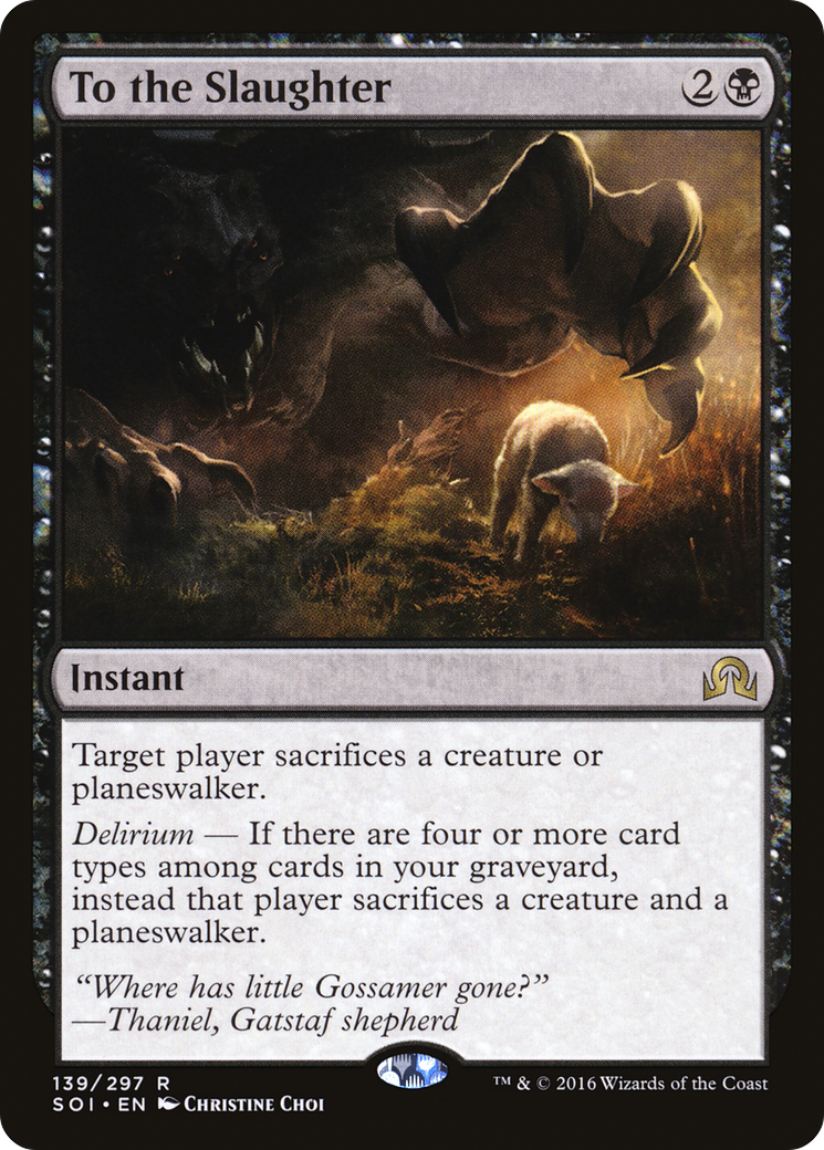 {R} To the Slaughter [Shadows over Innistrad][SOI 139] - Misty Mountain Games