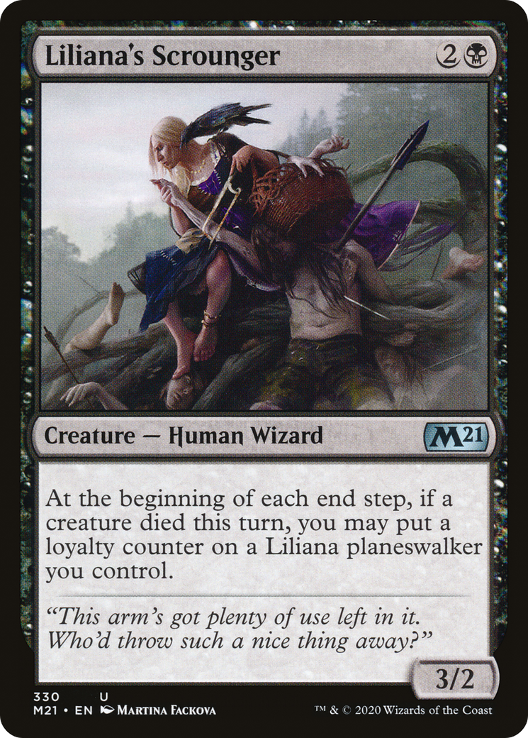 {C} Liliana's Scrounger [Core Set 2021][M21 330]