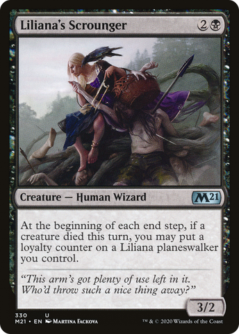 {C} Liliana's Scrounger [Core Set 2021][M21 330]