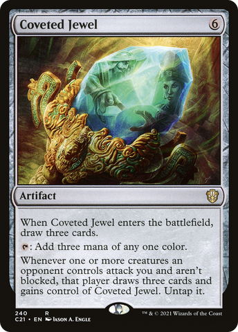 {R} Coveted Jewel [Commander 2021][C21 240]