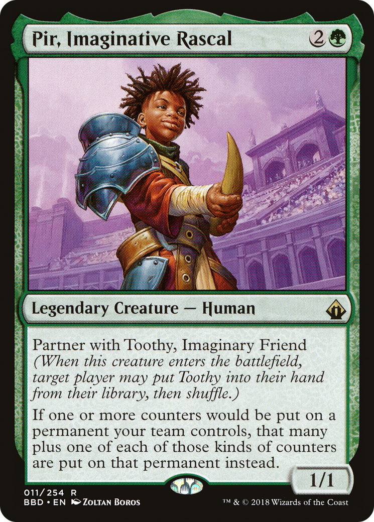 {R} Pir, Imaginative Rascal [Battlebond][BBD 011] - Misty Mountain Games