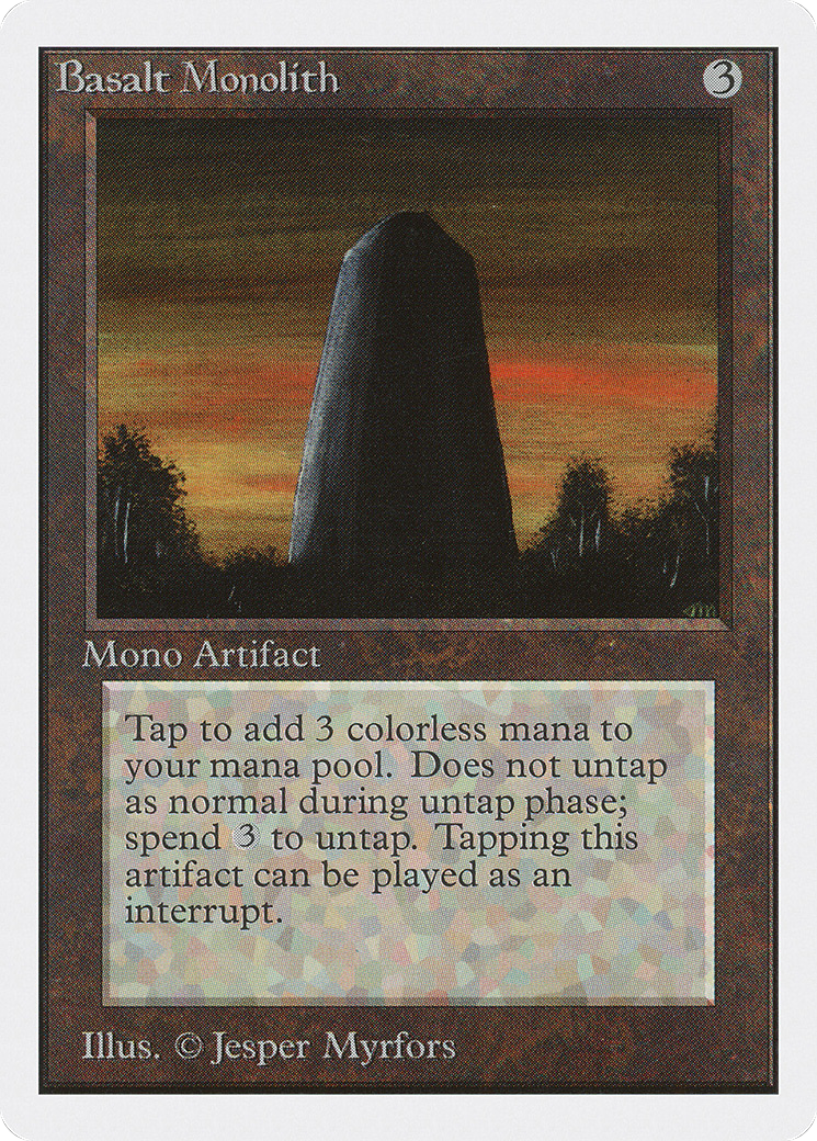 {C} Basalt Monolith [Unlimited Edition][2ED 232]