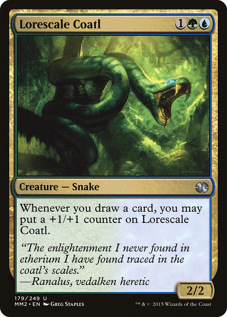 {C} Lorescale Coatl [Modern Masters 2015][MM2 179]