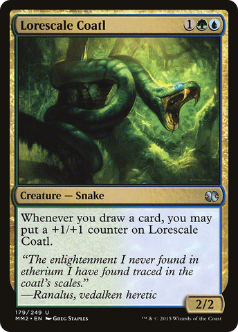 {C} Lorescale Coatl [Modern Masters 2015][MM2 179]