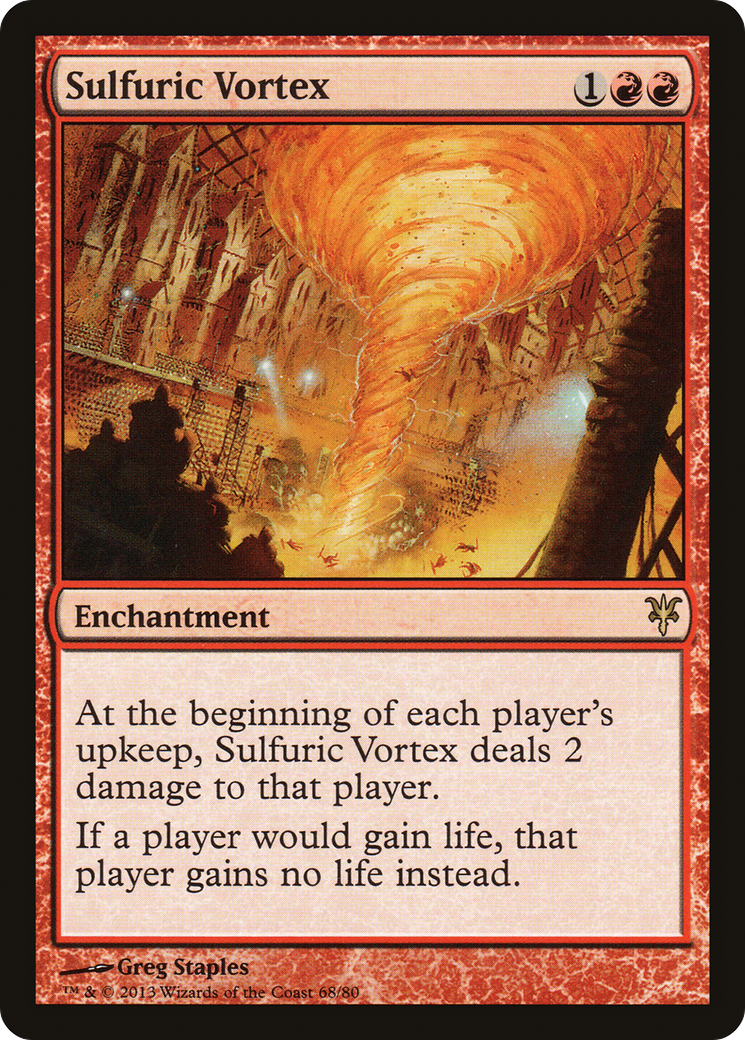 {R} Sulfuric Vortex [Duel Decks: Sorin vs. Tibalt][DDK 068] - Misty Mountain Games