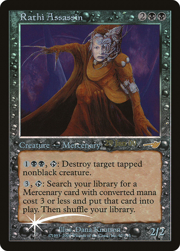 {R} Rathi Assassin [Nemesis Promos][PA NEM 067] - Misty Mountain Games