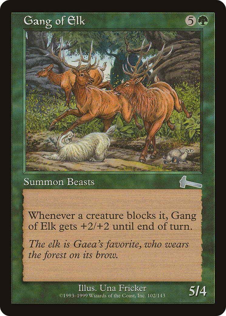 {C} Gang of Elk [Urza's Legacy][ULG 102]