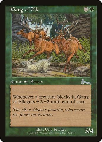 {C} Gang of Elk [Urza's Legacy][ULG 102]
