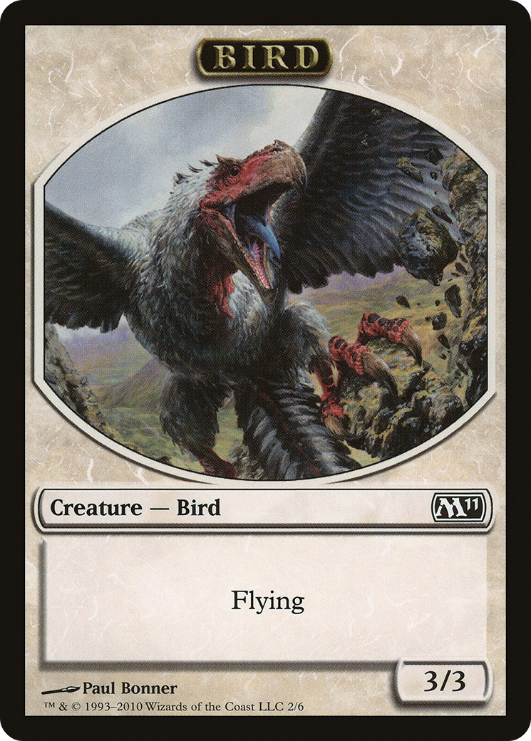 {T} Bird Token [Magic 2011 Tokens][TM11 002]