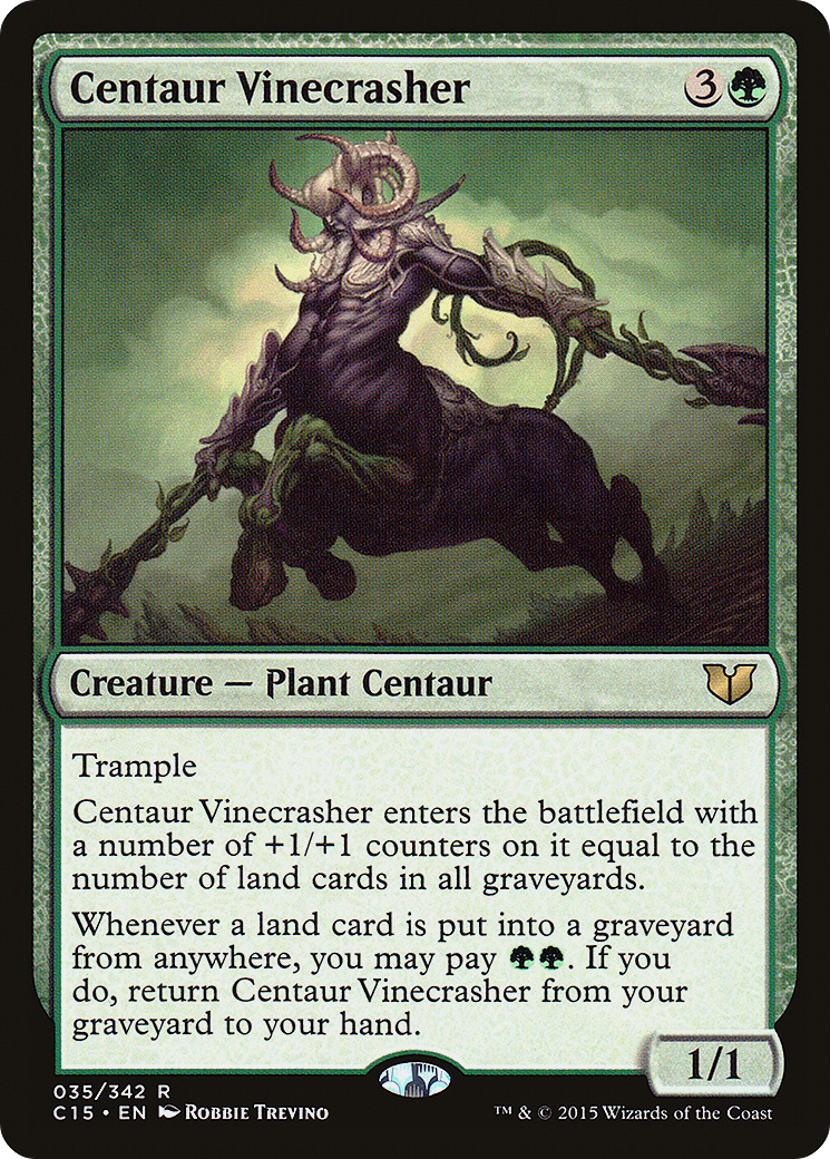 {R} Centaur Vinecrasher [Commander 2015][C15 035] - Misty Mountain Games