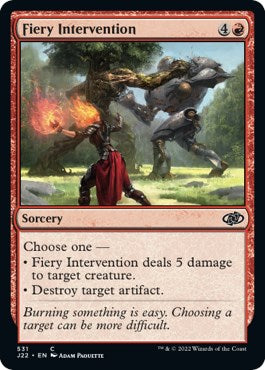 {C} Fiery Intervention [Jumpstart 2022][J22 531]